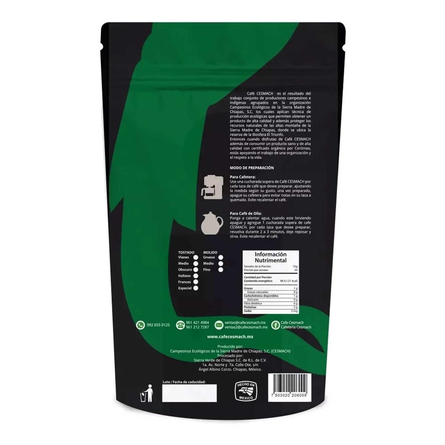 Café sabor Jaltenango 500g