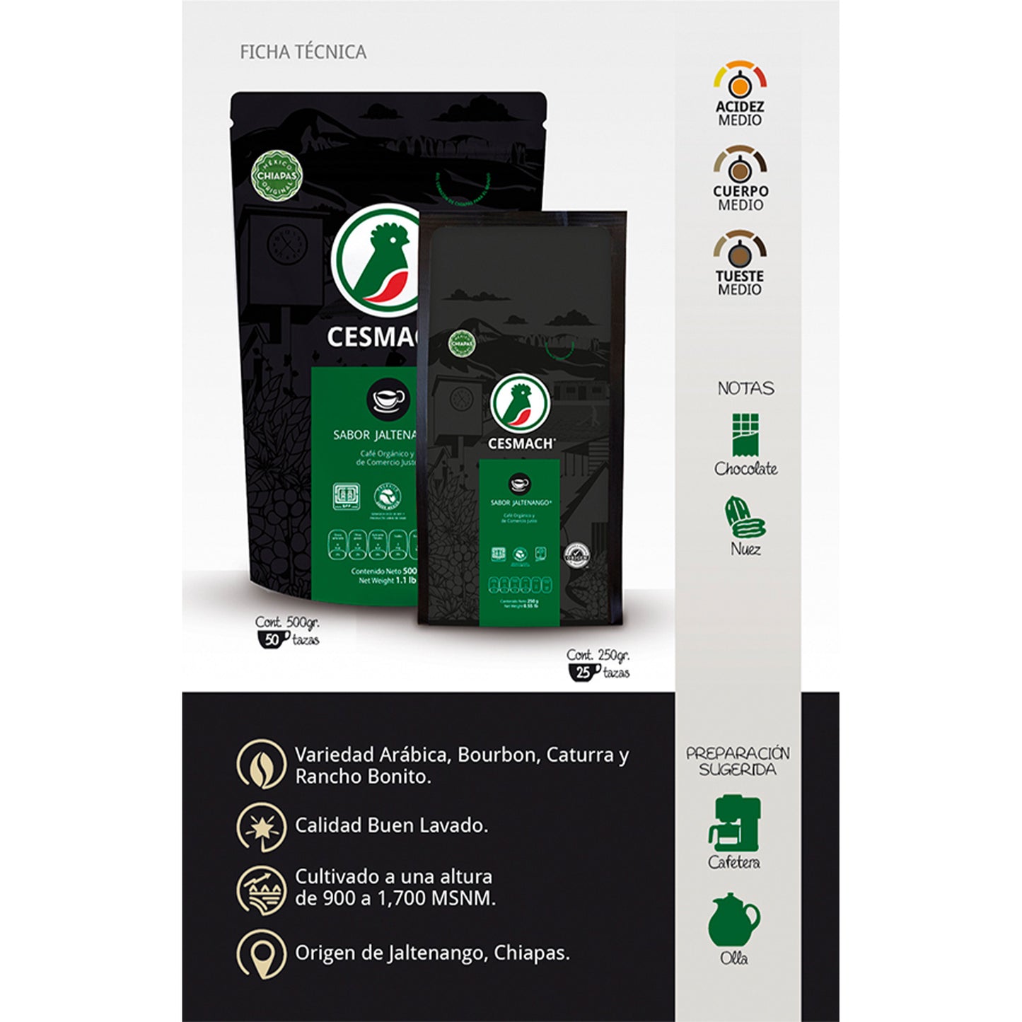 Café sabor Jaltenango 250g